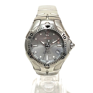 セイコー 5J22-0A60 キネティック オートリレー デイト グレー文字盤 時計 腕時計 メンズ☆0319