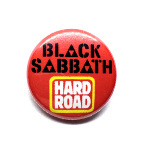 缶バッジ 25mm Black Sabbath ② Hard Road ブラックサバス Ozzy Osbourne オジーオズボーン heavy Metal Hard Rock
