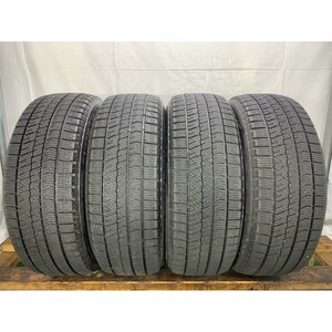 2019年製 7～8分山 ブリヂストン BLIZZAK VRX2 215/60R16 95Q 4本/札幌市手渡し可/中古スタッドレスタイヤ(冬タイヤ)マークX　 C1_100