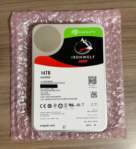 ジャンク品 [SEAGATE] IronWolf NAS 14TB (ST14000VN008)