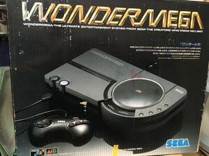 中古　セガ版　WONDER MEGA　ワンダーメガ　本体　※訳あり品・説明文をよくご確認ください。