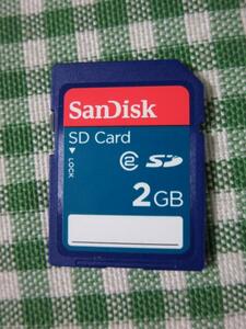 SanDisk SDメモリカード 2GB Class2