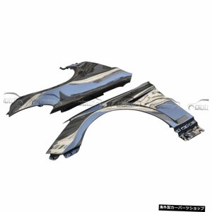 2009-2014ヒュンダイジェネシスクーペ左右フェンダーカースタイリング用カーボンファイバーサイドフェンダーカバー Carbon Fiber Side Fen