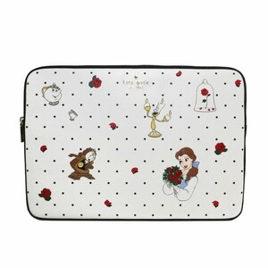 ケイトスペード ポーチ PCケース kate spade× Disney 美女と野獣 ベル ラップトップケース KE664 250 レディース アウトレット 