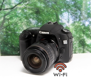 ☆wi-fiSD付☆頑丈でカメラデビュー向き♪超美品♪canon EOS30D☆付属品多数☆