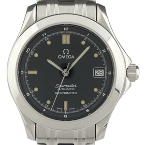 オメガ OMEGA シーマスター 120 デイト 2501.50 腕時計 SS 自動巻き ブラック メンズ 【中古】