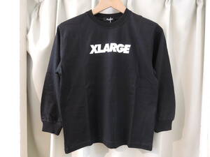 X-LARGE エクストララージ XLARGE Kids ベーシックロゴ 長袖Tシャツ L/STEE ブラック 130 キッズ ZOZOTIWN 完売 最新人気品 送料230円～