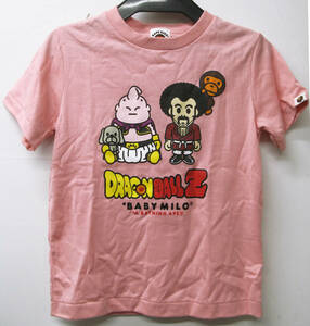 キッズサイズ 送料無料 BAPE KIDS × DRAGON BALL Z TEE 120 BRAND NEW BAPY BY A BATHING APEドラゴンボール エイプ Tシャツ ベイピー 120