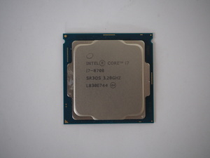 【ハード王】中古CPU/Corei7-8700 SR3QS 3.20GHz/11104-C