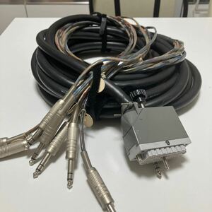 パッチベイ　オーディオケーブル XLR 国内品 写真と同等品 ブラック マルチケーブル　ケーブル