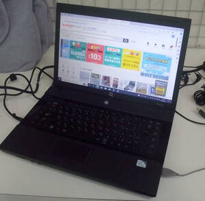 HP Compaq 620 15.6インチワイド液晶 ノートPC　AC電源アダプター付き