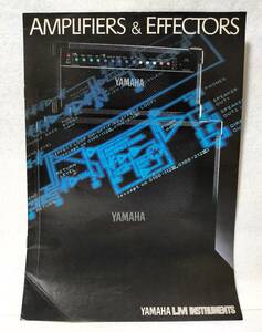 カタログ1985年YAMAHAヤマハLM INSTRUMENTS AMPLIFIERS & EFFECTORSアンプ エフェクターELECTRIC GUITARSエレキギターBASSベースGUITAR