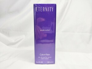 100ml【未開封】【送料無料】Calvin Klein カルバンクライン ETERNITY エタニティ puple orchid EDP オードパルファム オーデパルファム