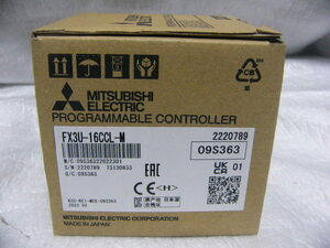 ★新品★ 三菱 PLC FX3U-16CCL-M 2022年製 CC-Linkシステムマスタ(即送可)