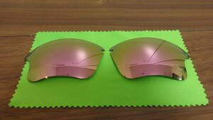 ★オークリー ファストジャケットXL用 カスタム偏光レンズ PINK Color Polarized 新品 Oakley Fast Jacket XL