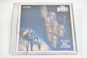 【未開封】希少 ライトスタッフ THE RIGHT STUFF ビル・コンティ サントラ サウンドトラック CD ②