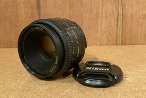 ■防湿庫保管品■Nikon ニコン AF NIKKOR 50mm F1.8 D Fマウント カメラ レンズ