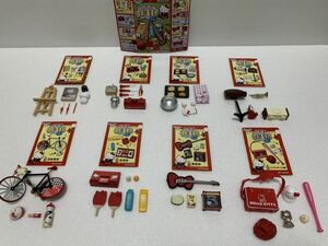 ハローキティ　リーメント　かがやけ部活動　ミニチュア　全8種類　新品同様　トロフィーフィギュア付　送料350円より