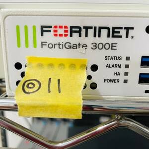 ◎11【通電OK】Fortinet FortiGate 300E ファイアウォール FW セキュア SD-WAN SOCプロセッサ フォーティネット フォーティゲート