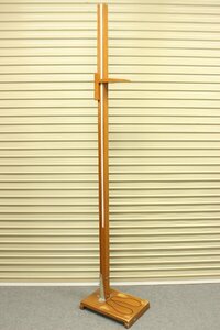 珍品 木製 身長計 測定器 昭和レトロ 当時もの 学校 教材 小道具