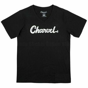 特価 アウトレット 新品未使用 Charvel シャーベル Toothpaste Logo Ladies T-Shirt, Black Small Tシャツ レディース Sサイズ 黒 ブラック