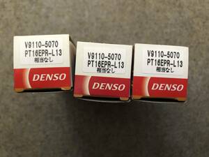 【処分品】DENSO/デンソー スパークプラグ PT16EPR-L13 V9110-5070 3本