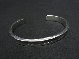 1円 ■美品■ TIFFANY＆Co ティファニー 1837 ナロー SV925 バングル ブレスレット アクセサリー シルバー系 FA2872