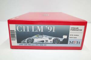 PJ44B◆現状品 MFH 1/24 K758 メルセデスベンツ Mercedes Benz C11 LM 1991 24h #1/31/32 Fulldetail kit モデルファクトリーヒロ 未組立