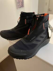 adidas (アディダス) TERREX FREEHIKER テレックス フリーハイカー ハイキングシューズ ハイカットスニーカー ブラック US７/27.0cm FU7217