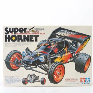 1円 未組立品 TAMIYA タミヤ模型 スーパーホーネット 1/10スケール プラモデル ラジコン 電動RCオフロードカー 保存箱 説明書 YYM 0314-Y25