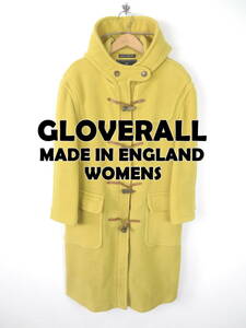 80s 90s グローバーオール ★ レディース 黒タグ 英国製 ロング ダッフルコート 12 ★ GLOVERALL イングランド製 ビンテージ ロングコート