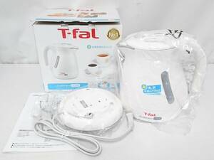 【新品】T-fal ティファール Justine+ Lock ジャスティン プラス ロック 1L KO4411JP 電気ケトル/ホワイト/キッチン家電/06KO032802-8