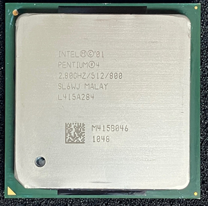 中古CPU「 Intel Pentium4 2.8C、ソケット478 」