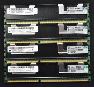 16GB (4GB 4枚組) DDR3 PC3-10600R DDR3-1333 REG 2Rx4 240pin ECC Registered MT Micron サーバー MacPro向け (管:SA5820 x2s