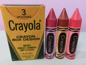 AVON エイボン クレヨラ Crayola クレヨン型リップクリーム ビンテージ リップグロス 未使用 Vintage USA アメリカ 企業物 雑貨