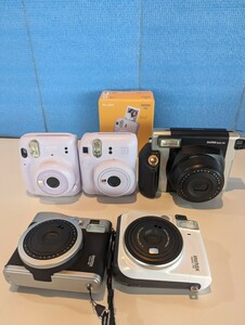 【まとめ】 FUJIFILM インスタントカメラ チェキ instax mini　ポラロイドカメラ 真