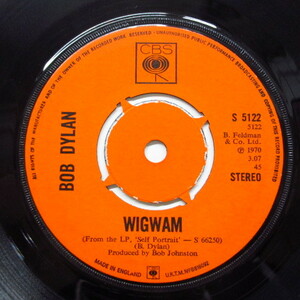 BOB DYLAN-Wigwam (UK Orig.)