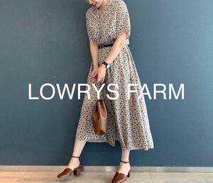 LOWRYS FARM ローリーズファーム　開襟シャツワンピース　フリーサイズ