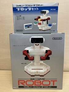 【当時物・美品】ファミコン ロボット HVC-012 ブロックセット HVC-BLS NES Nintendo 任天堂