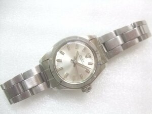 ロレックスROLEXオイスターパーペチュアル自動巻Ref6723レディー腕時計動品　W531