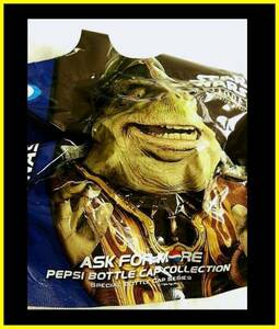 スターウォーズ●ゾ1PEPSI顕彰非売品SPボトルキャップstar warsファントム・メナスクローンの攻撃シスの復讐グンガン長ボス・ナス未開封品