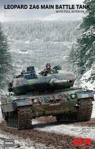 1/35 RYEFIELD MODEL ドイツ国防軍 主力戦車 レオパルト2A6 未組立品