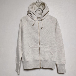 LOOPWHEELER/SHIPS 別注 GOLD ZIP PARKA コットン M 吊り編み パーカー ナチュラル ループウィラー/シップス 4-0110M 219634