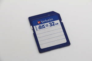 32GB SDHCカード Verbatim