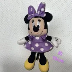 ディズニー ミニーちゃん キーホルダー ぬいぐるみバッチ