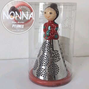 MO■未使用/未開封■プチコキャン ピローヌ おろし器 高さ13.3cm NONNA チーズ用 パルメザン チーズグレーター 食洗機/食器乾燥機使用可