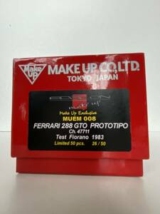 50台限定 アイドロン EIDOLON メイクアップ MAKE UP 1/43 FERRARI 288GTO PROTOTIPO Ch.47711 Test Fiorano Limited フェラーリ