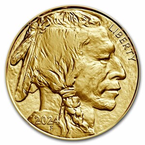 [保証書・カプセル付き] 2024年 (新品) アメリカ 「バッファロー」純金 1オンス 金貨