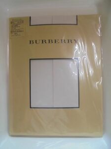 新品 BURBERRY バーバリー ファインシアー ストッキング M~L ホワイトホワイト②