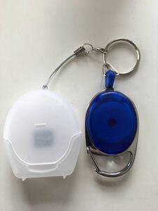ポケモンgoプラス 自動化ケース コードリール付き ブルー